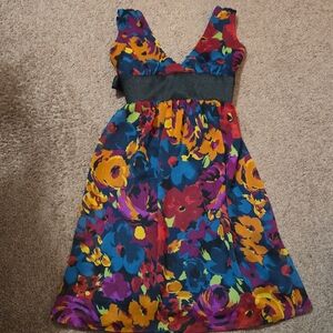 Floral Multicolor Kids Dress